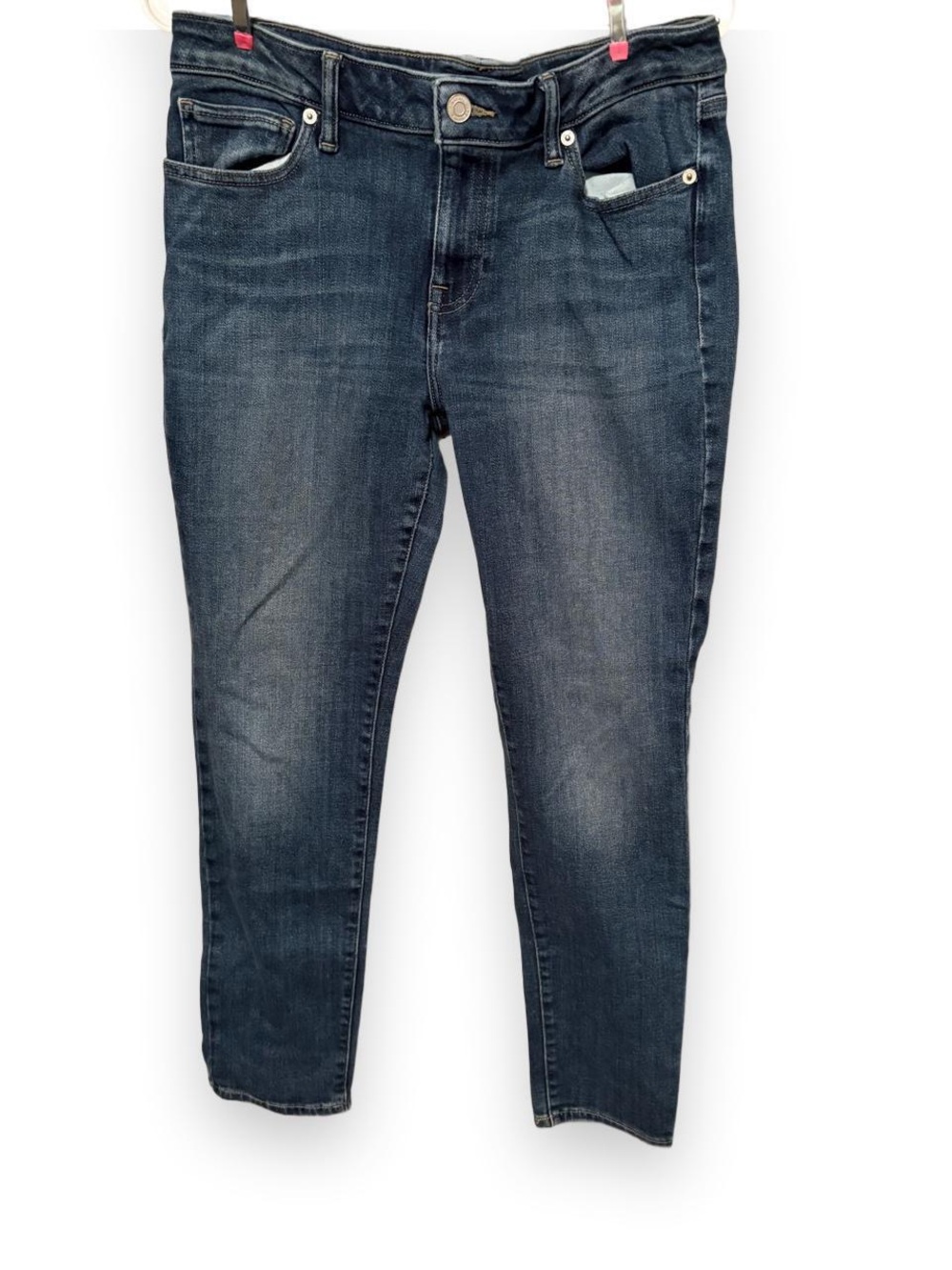 Lucky Brand Women's Cropped Dark Wash Skinny Jeans 10/30